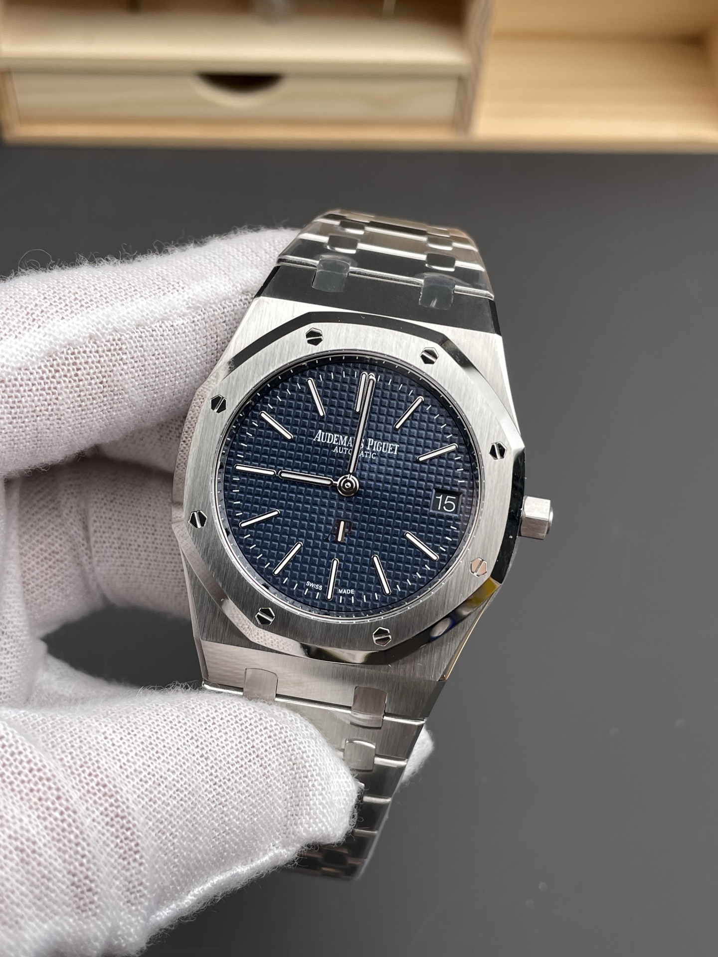 Audemars Piguet Royal Oak Blue 16202 39mm ZF