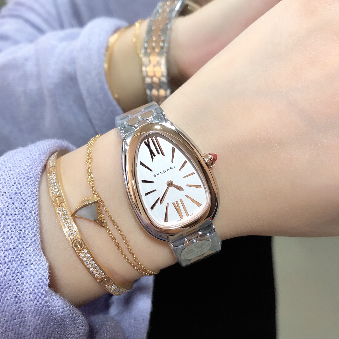 Bvlgari White Watch 1464