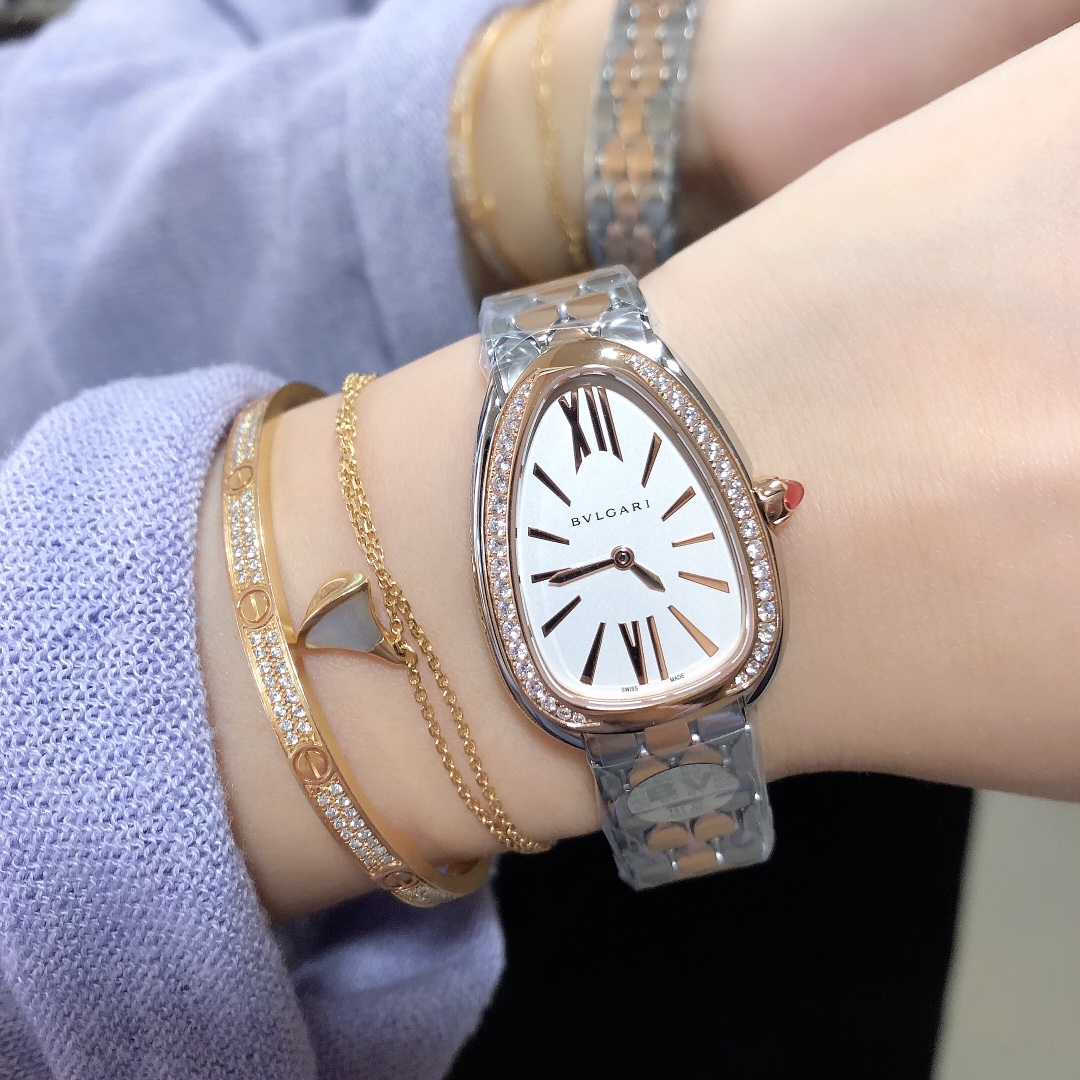 Bvlgari White Watch 1465