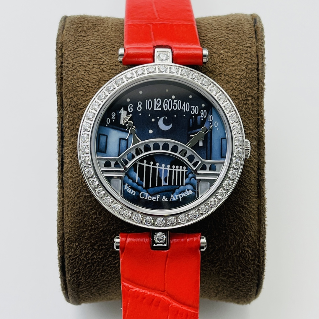 Van Cleef & Arpels Blue Watch 16095