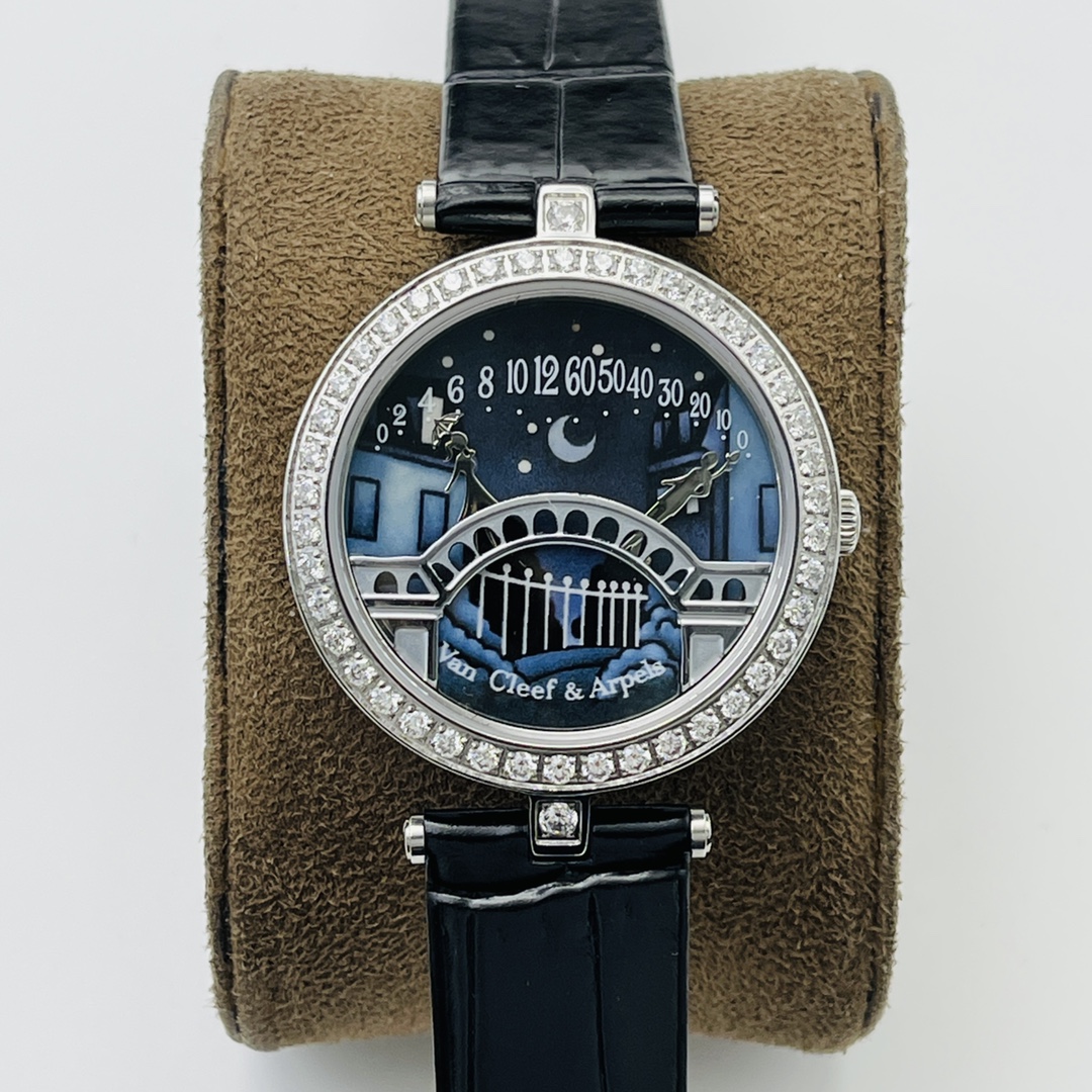 Van Cleef & Arpels Blue Watch 16098