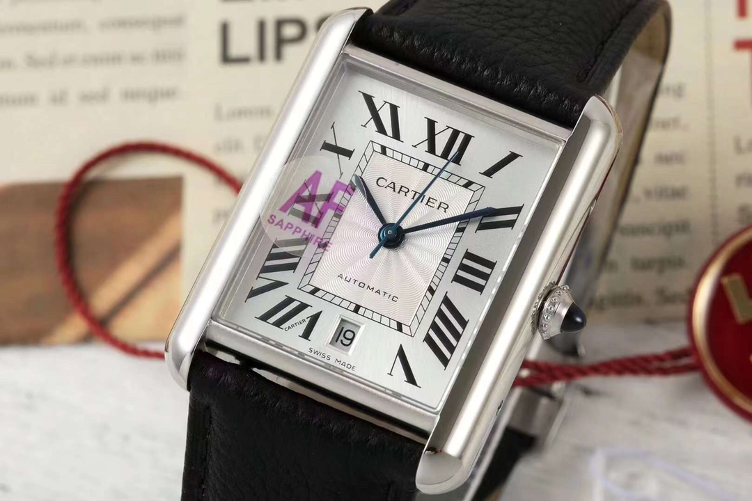 Cartier Tank Blue 41mm AF
