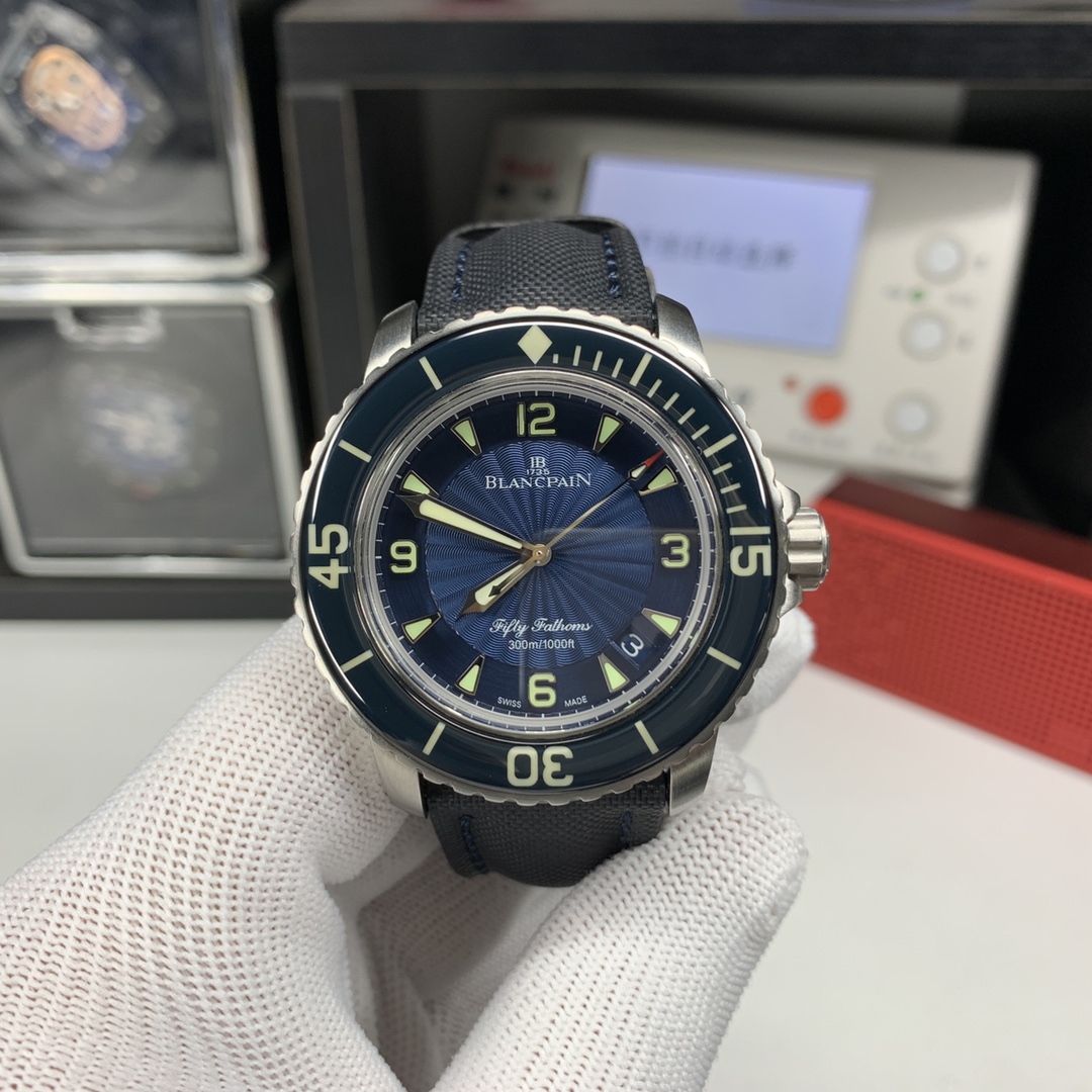 Blancpain Blue 5015D-1140 45mm