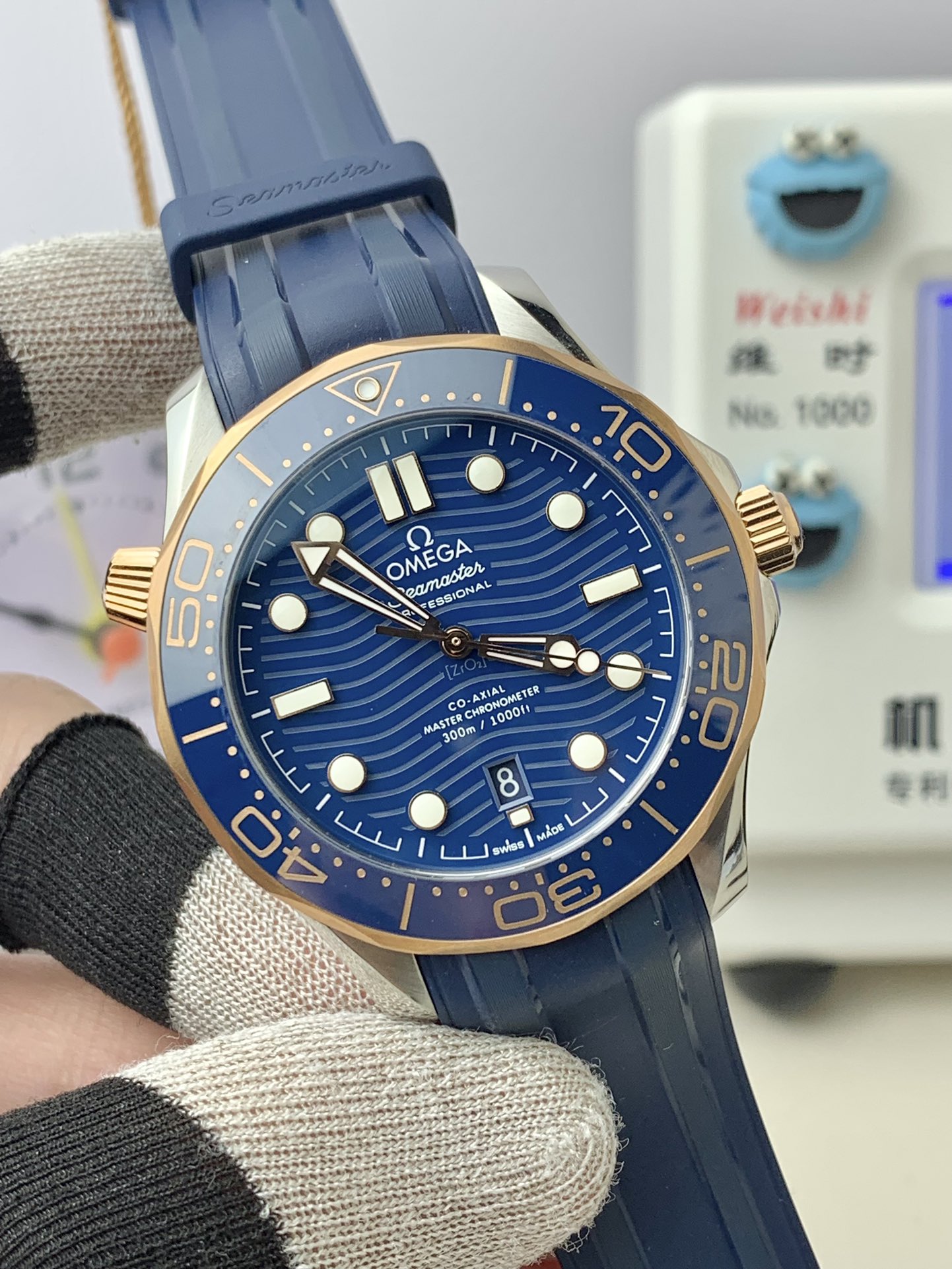 Omega Seamaster Blue