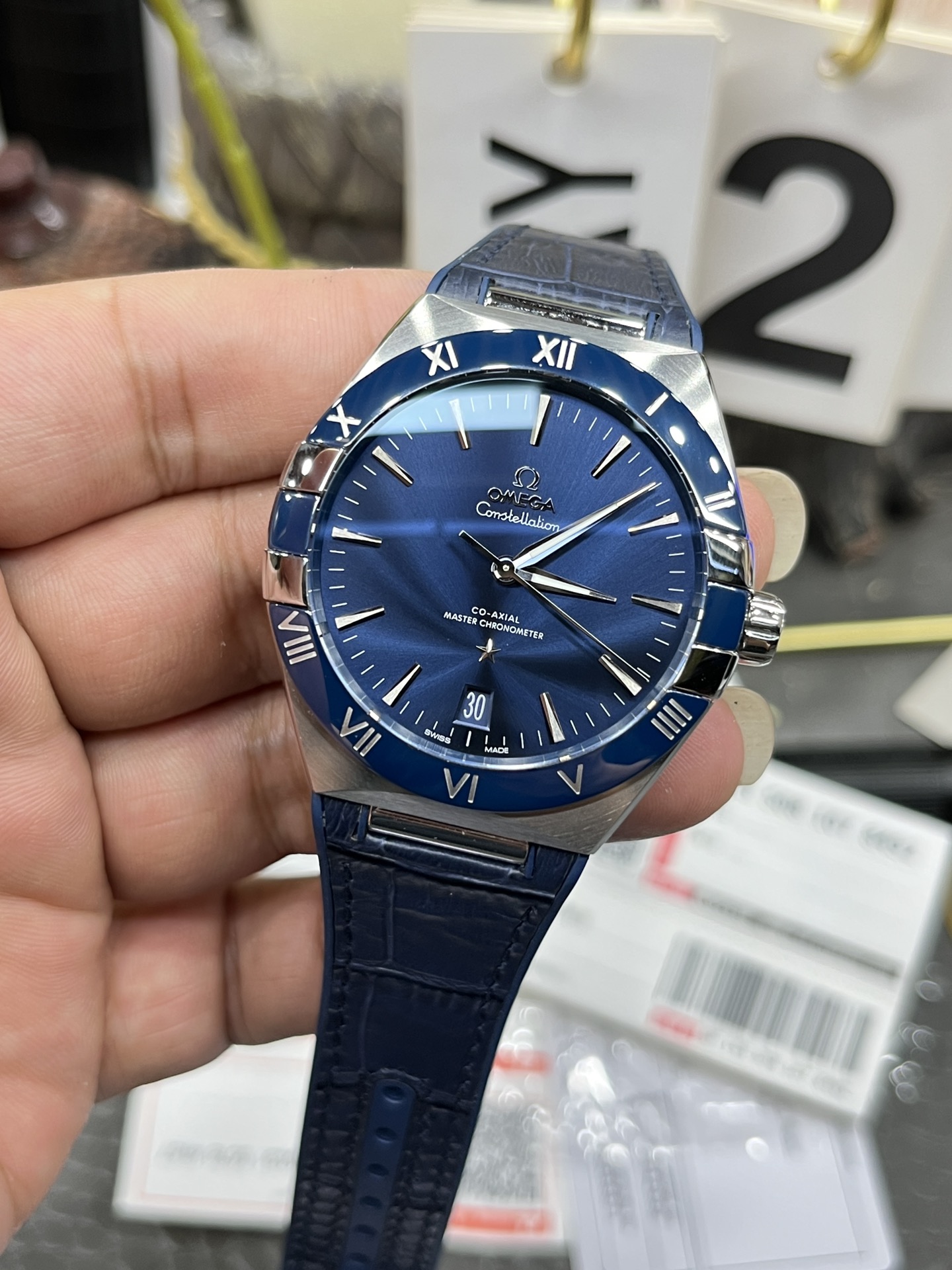 Omega Constellation Blue 8900 41mm VS