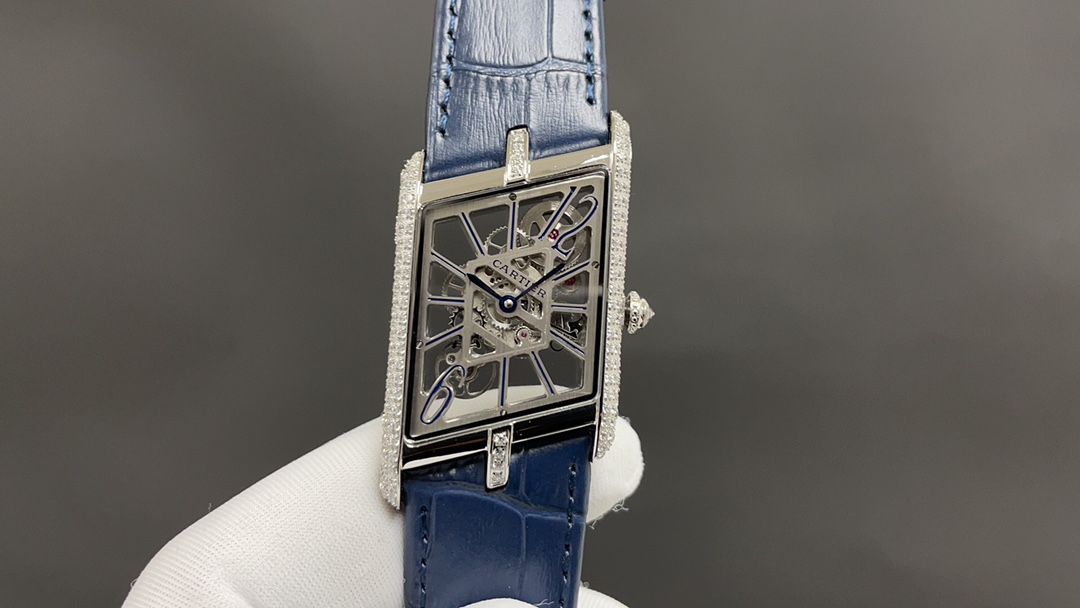 Cartier Tank Blue TW