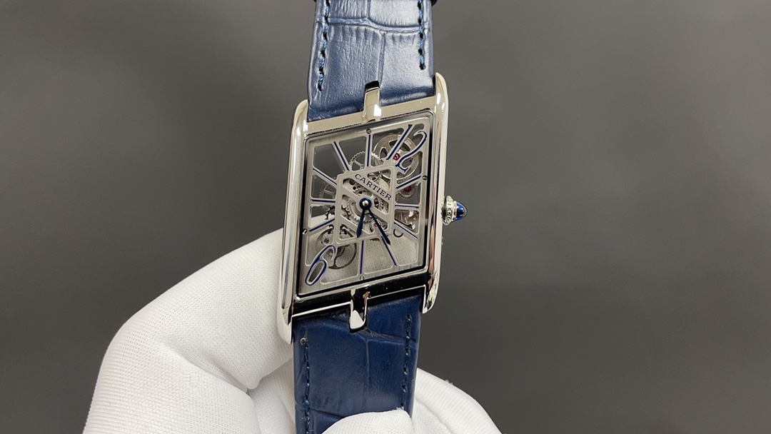 Cartier Tank Blue TW